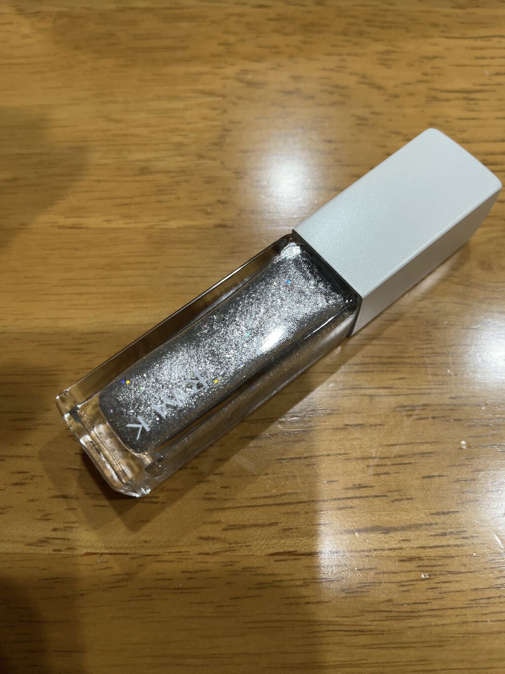 ネイルポリッシュ EX-46 ダズリングシルバー/RMK/マニキュアを使ったクチコミ（1枚目）