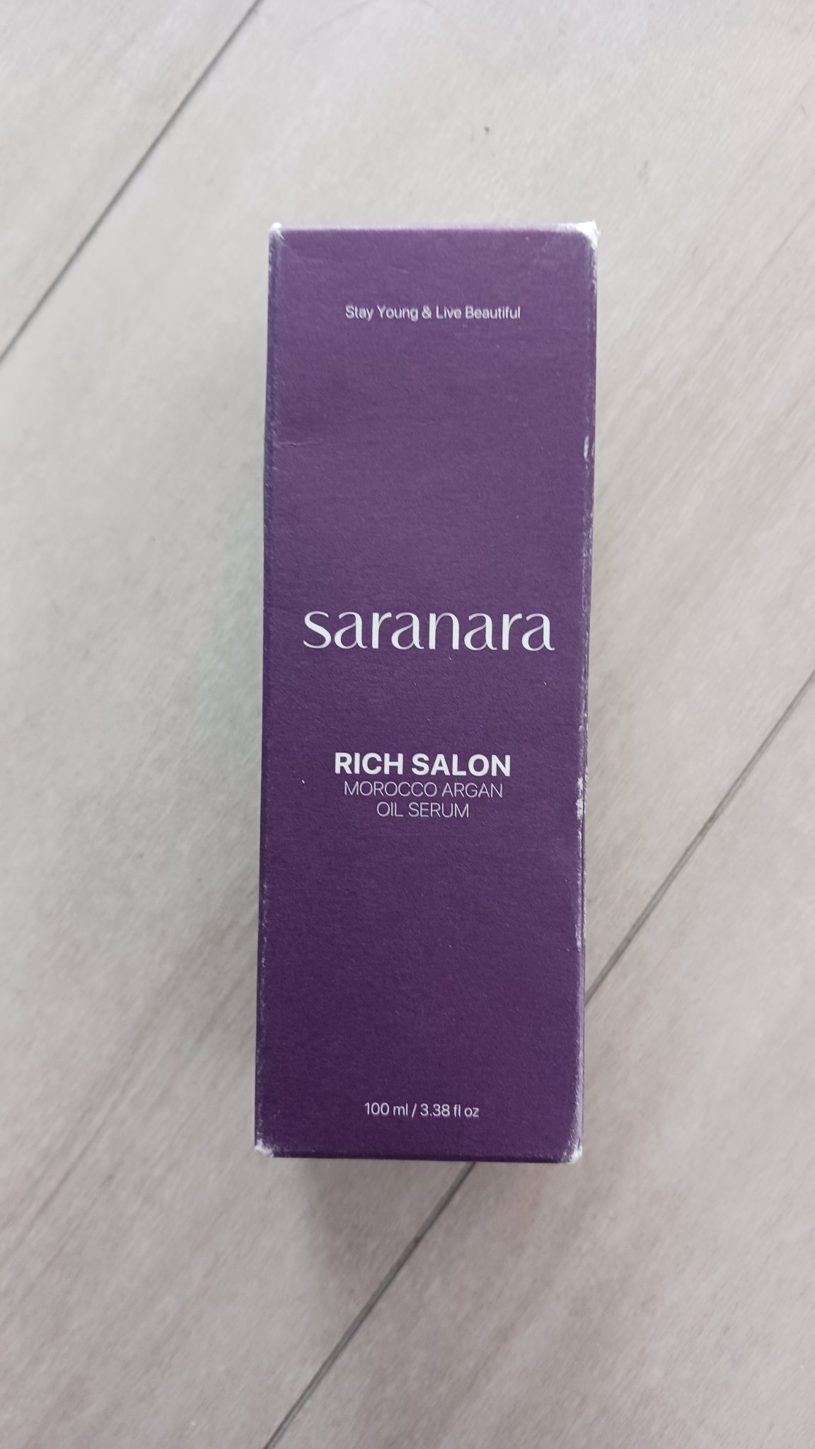 リッチサロン モロッコアルガンオイルセラム/SARANARA/ヘアオイルを使ったクチコミ（1枚目）