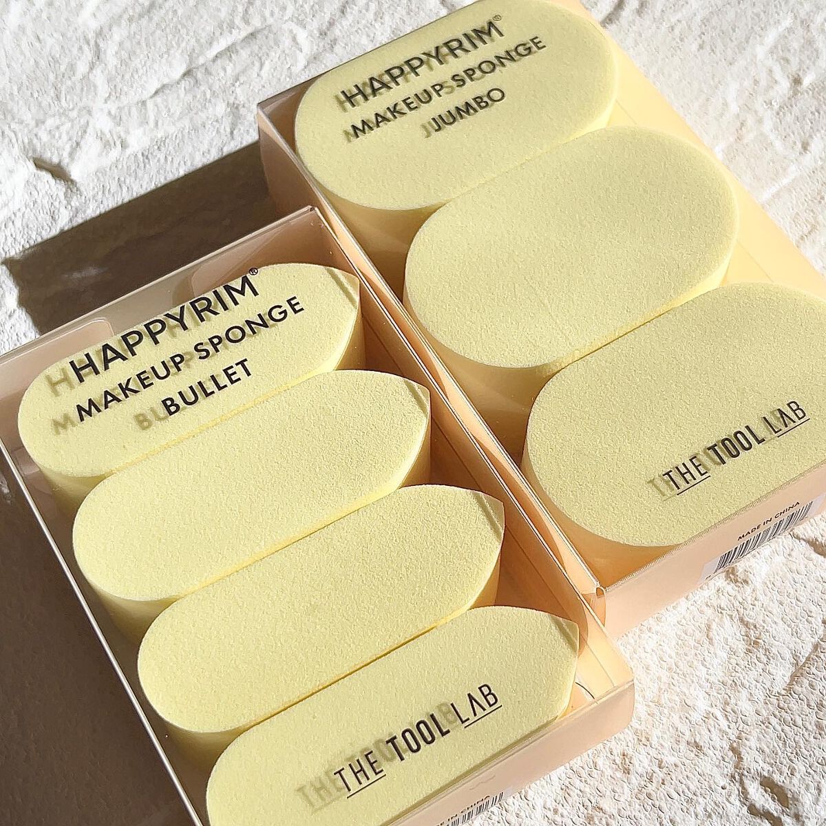 ハッピーリムメイクアップスポンジ Jumbo/THE TOOL LAB/パフ・スポンジを使ったクチコミ（1枚目）