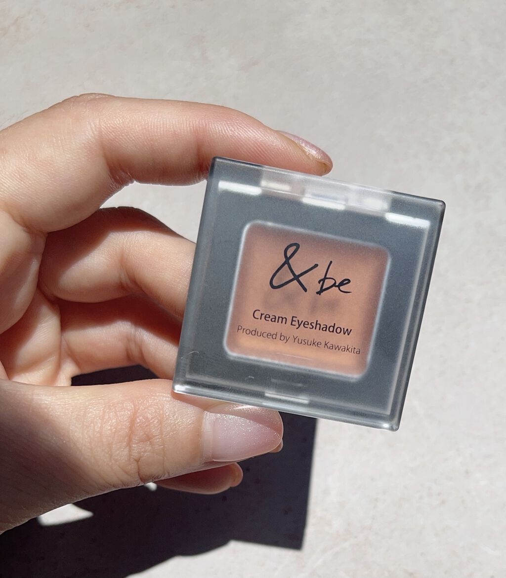 &be クリームアイシャドウ/＆be/ジェル・クリームアイシャドウを使ったクチコミ（1枚目）
