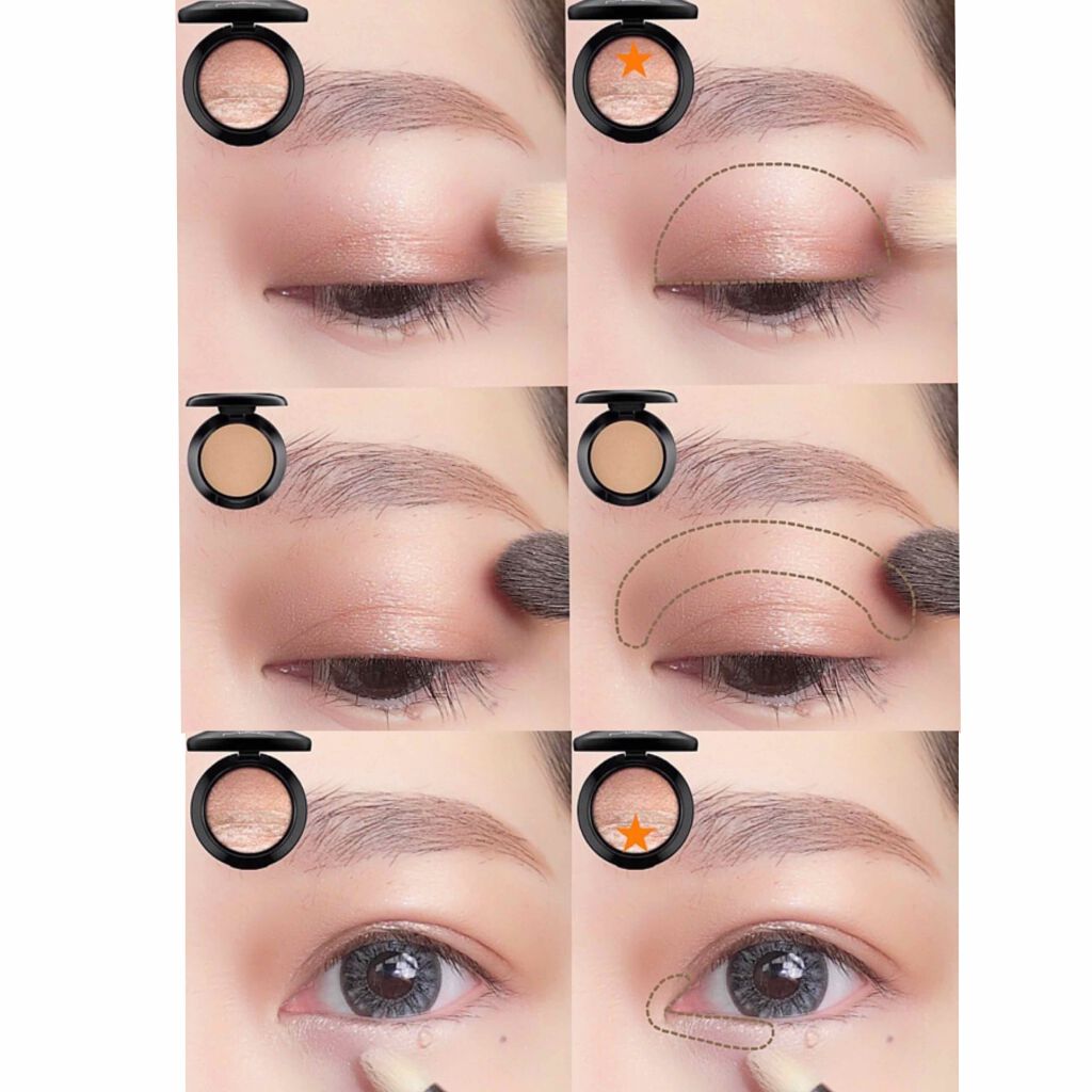 スモール アイシャドウ/M・A・C/単色アイシャドウを使ったクチコミ（3枚目）