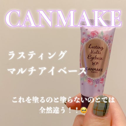 ラスティングマルチアイベース WP/キャンメイク/アイシャドウベースを使ったクチコミ(2枚目)