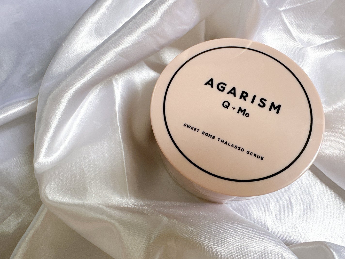 Q+Me スウィート ボム タラソ スクラブ/AGARISM/バスト・ヒップケアを使ったクチコミ(1枚目)