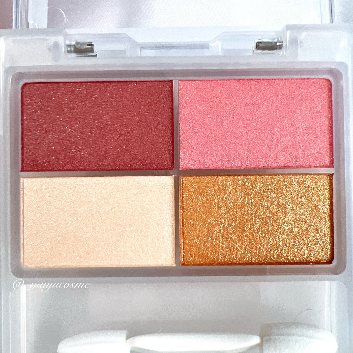 フェイスカラーパレット/チャコット・コスメティクス/アイシャドウパレットを使ったクチコミ(2枚目)