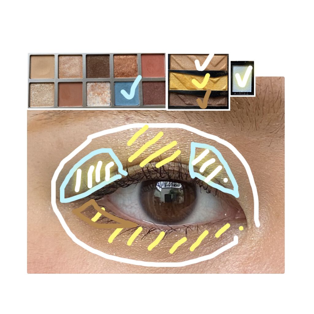 シャドーカスタマイズ/MAJOLICA MAJORCA/単色アイシャドウを使ったクチコミ（2枚目）