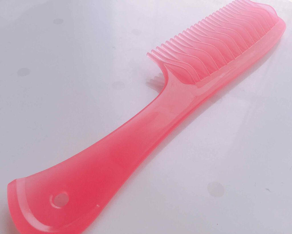 トリートメントコーム/セリア/ヘアコームを使ったクチコミ(3枚目)