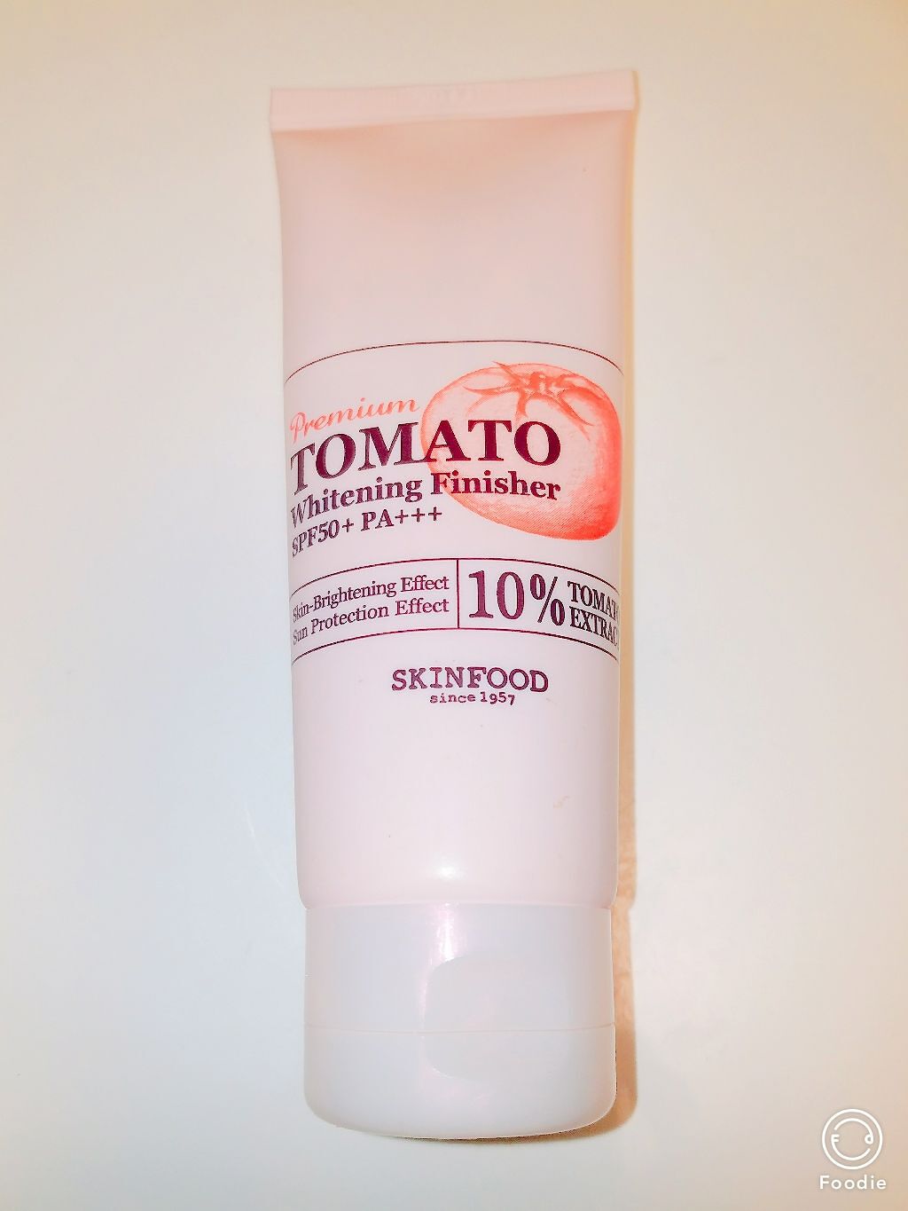 プレミアムトマト ブライトニング フィニッシャー/SKINFOOD/化粧下地を使ったクチコミ(1枚目)