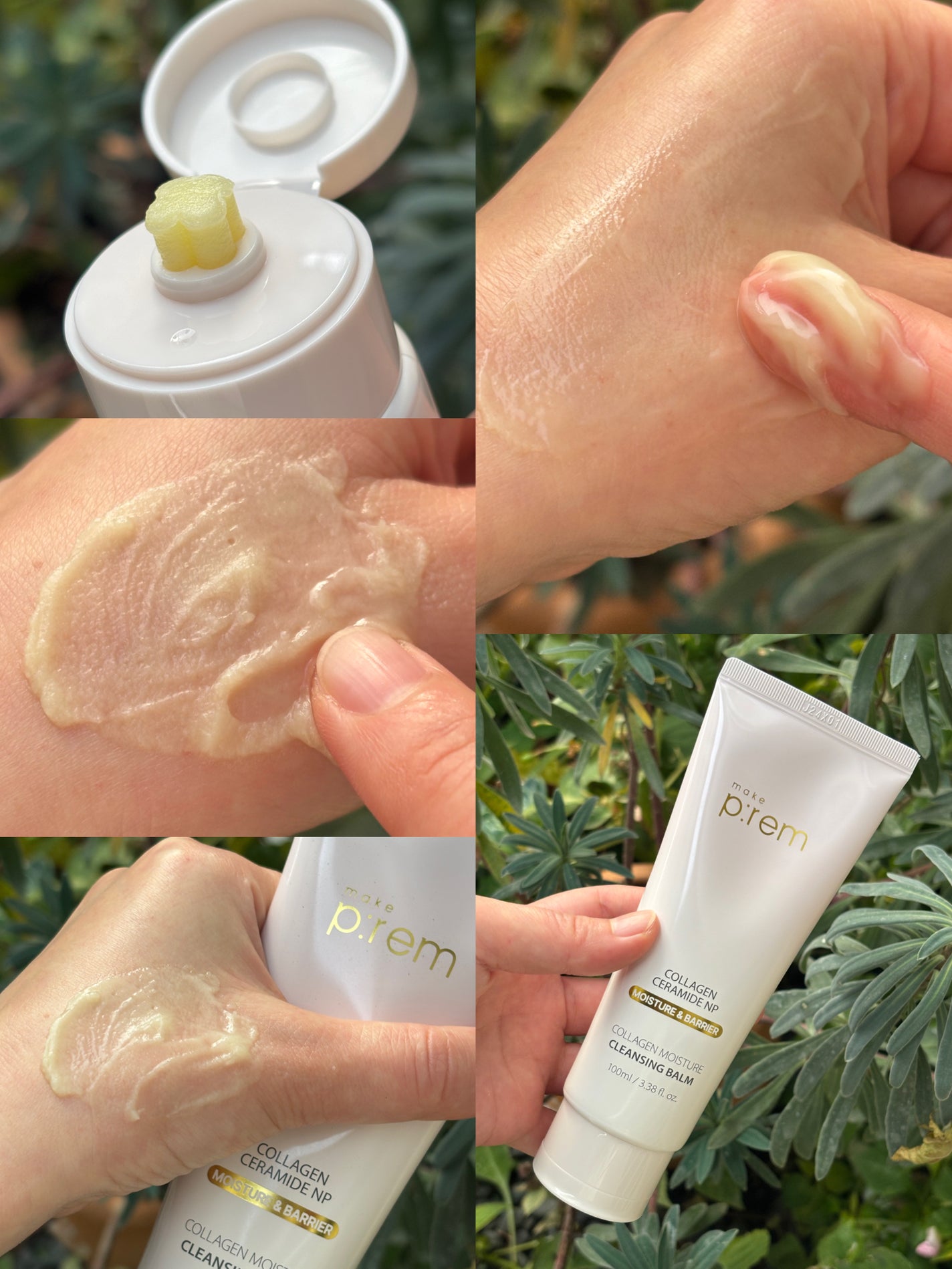 コラーゲンモイスチャークレンジングバーム/make prem/クレンジングバームを使ったクチコミ(6枚目)