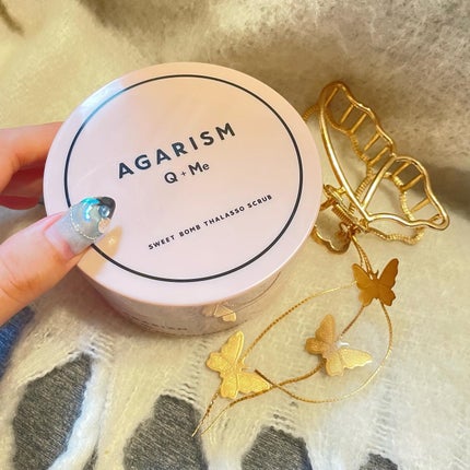 Q+Me スウィート ボム タラソ スクラブ/AGARISM/バスト・ヒップケアを使ったクチコミ(1枚目)