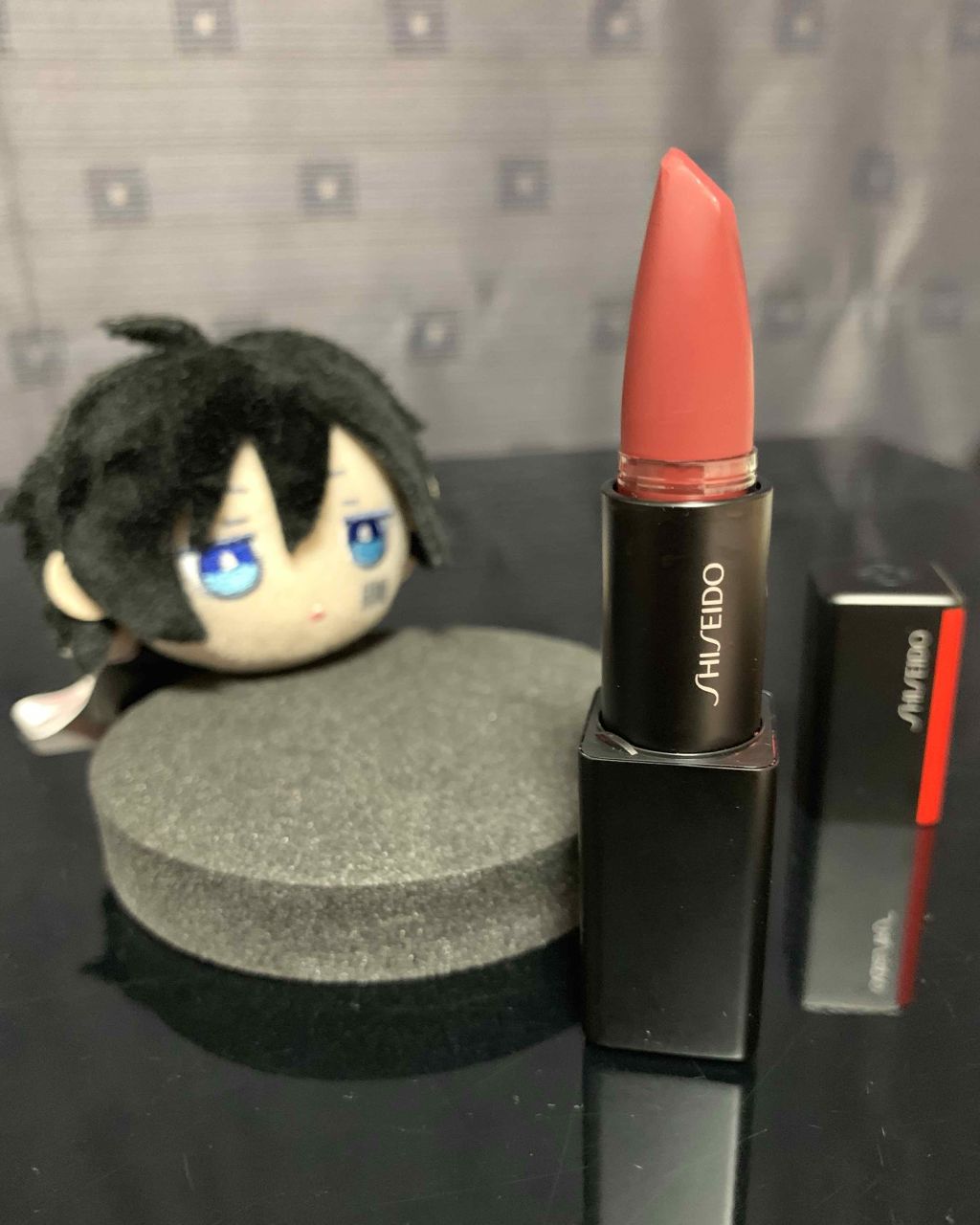 モダンマット パウダーリップスティック/SHISEIDO/口紅を使ったクチコミ(2枚目)