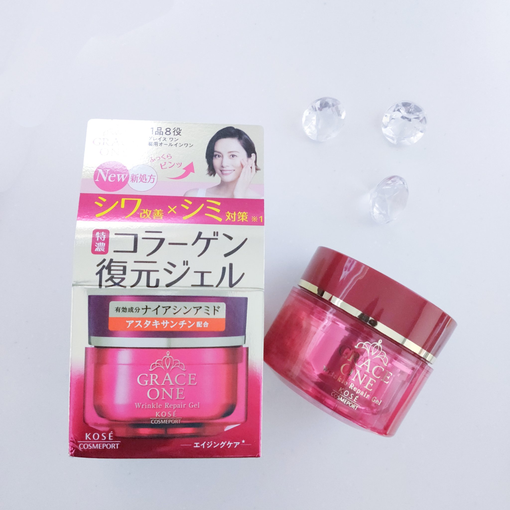 グレイス ワン　薬用リンクル　リペアジェル/グレイスワン/オールインワン化粧品を使ったクチコミ（2枚目）