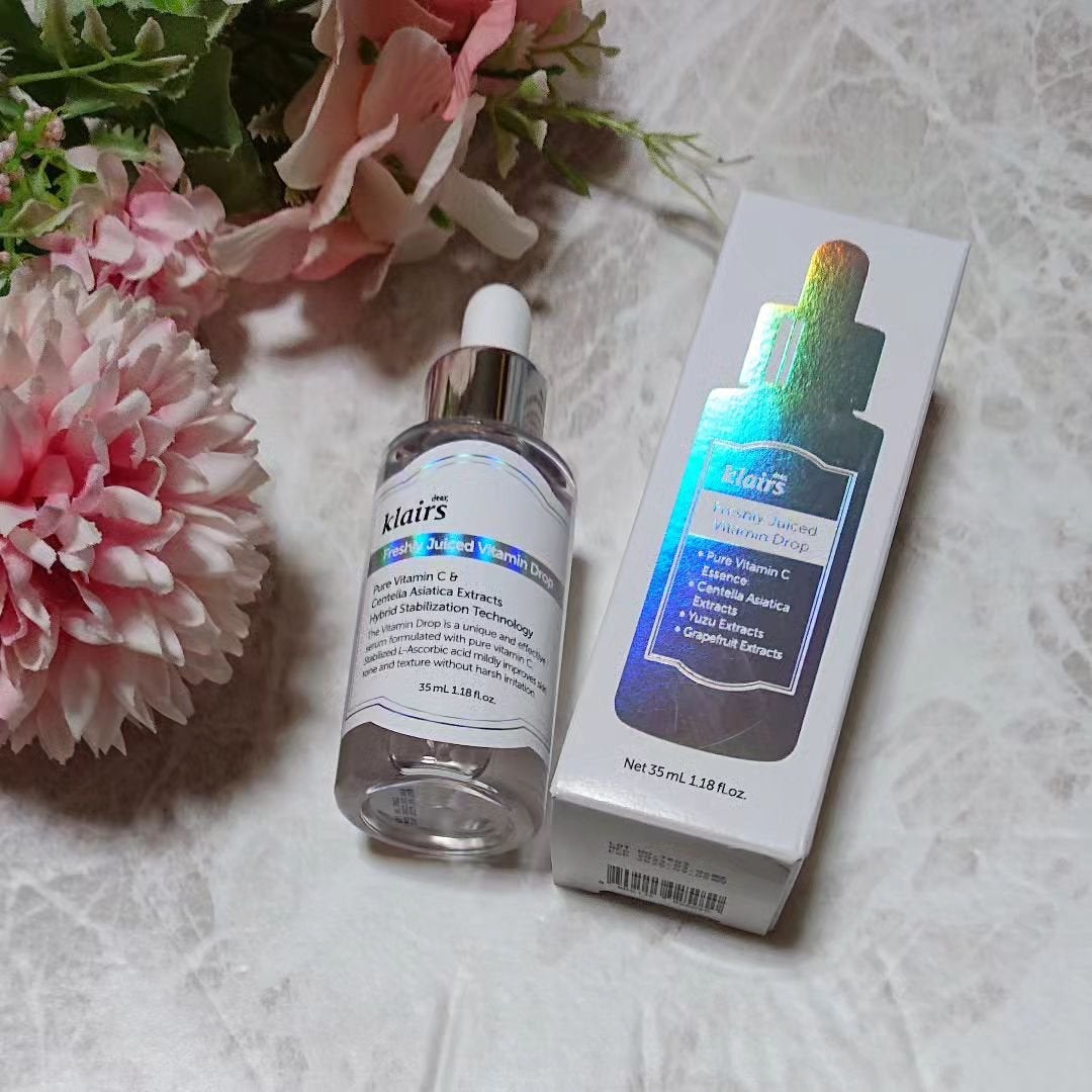 フレッシュリージュースドビタミンドロップ(35ml)/Klairs/美容液を使ったクチコミ(2枚目)