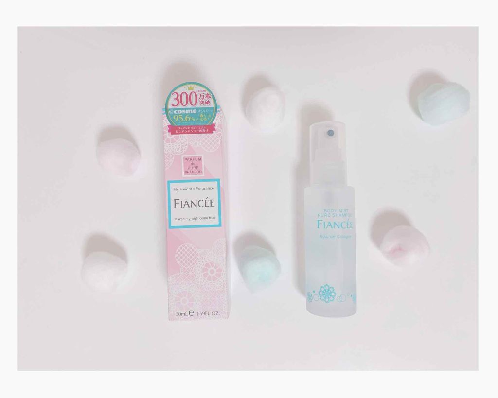 ボディミスト ピュアシャンプーの香り【パッケージリニューアル】/フィアンセ/香水(レディース)を使ったクチコミ(1枚目)