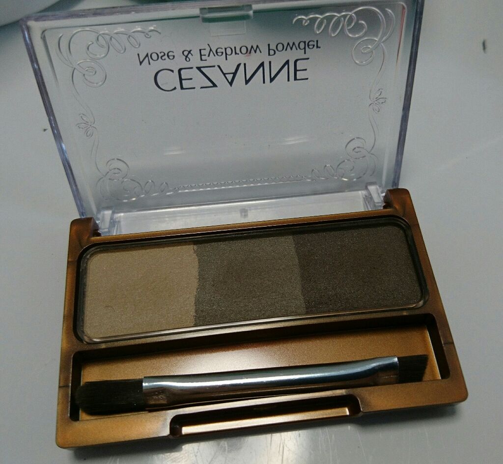 ノーズ&アイブロウパウダー/CEZANNE/パウダーアイブロウを使ったクチコミ(1枚目)