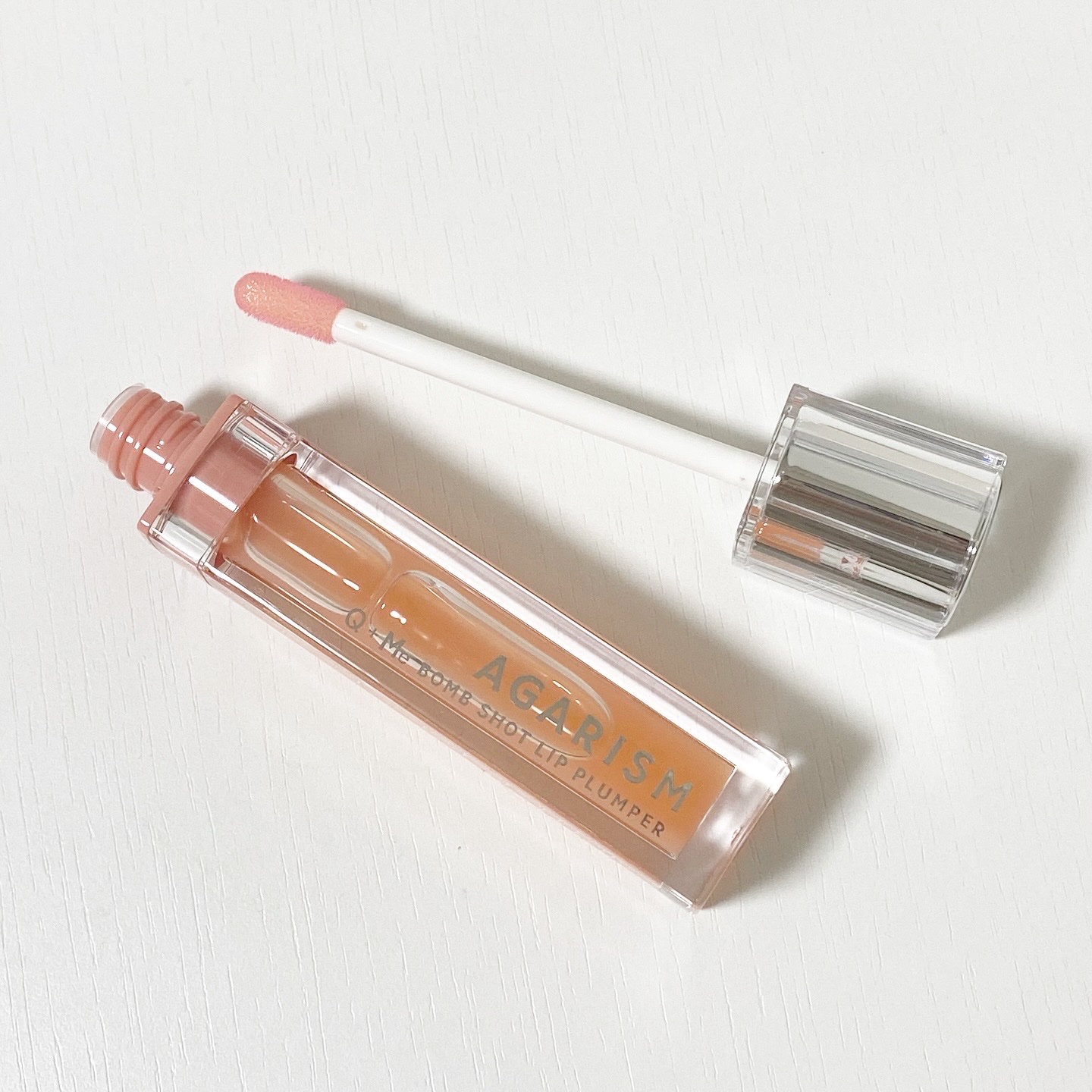 キューミ―ボムショットリッププランパー/AGARISM/リッププランパーを使ったクチコミ（2枚目）