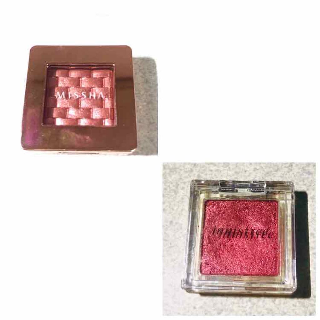 マイアイシャドウ グリッター/innisfree/単色アイシャドウを使ったクチコミ（1枚目）