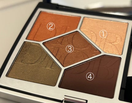 【旧】サンク クルール クチュール/Dior/アイシャドウパレットを使ったクチコミ(1枚目)