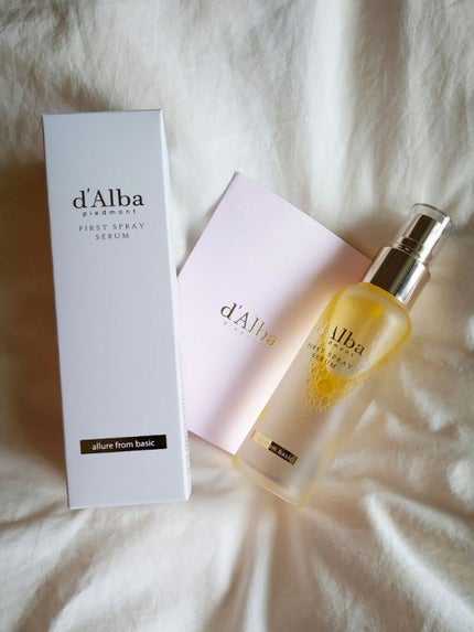ダルバ ホワイトトリュフファーストスプレーセラム/ダルバ/ミスト状化粧水を使ったクチコミ(1枚目)