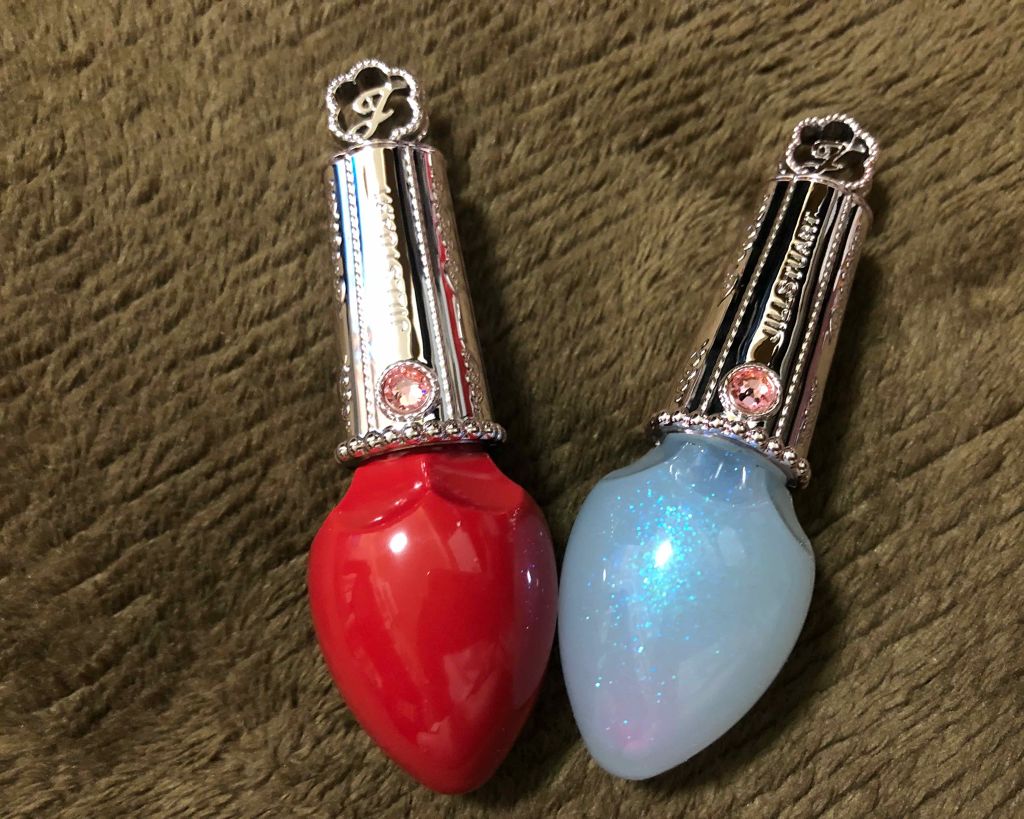 フォーエヴァージューシー オイルルージュ ティント 08 apple trick ★限定色/JILL STUART/リップティントを使ったクチコミ（1枚目）