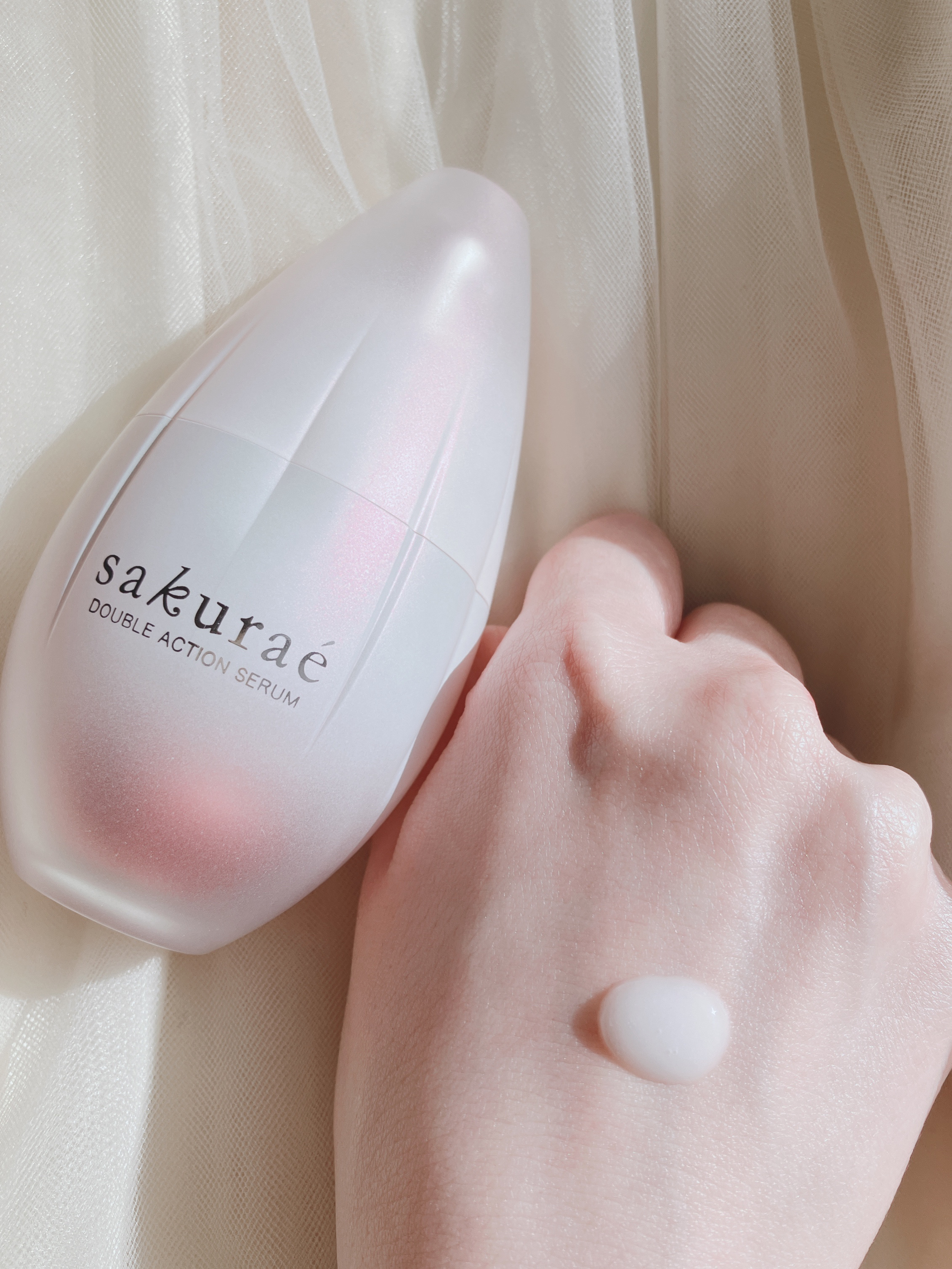  ダブルアクションセラム/サクラエ（sakuraé）/美容液を使ったクチコミ（3枚目）