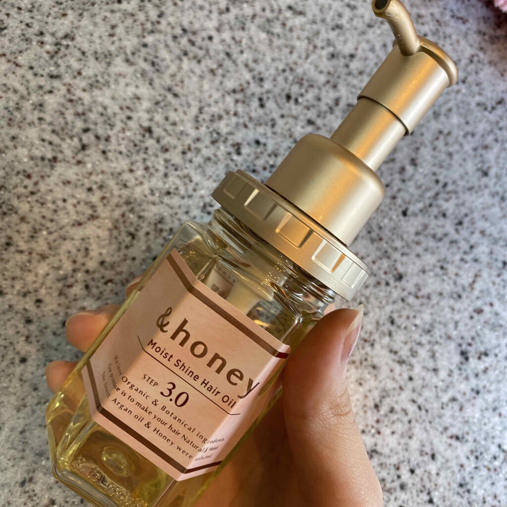 モイストシャイン ヘアオイル3.0/&honey/ヘアオイルを使ったクチコミ(1枚目)