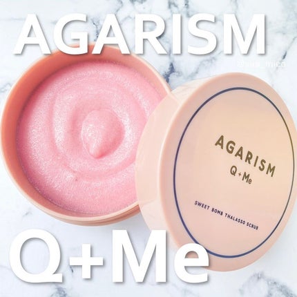 Q+Me スウィート ボム タラソ スクラブ/AGARISM/バスト・ヒップケアを使ったクチコミ(1枚目)
