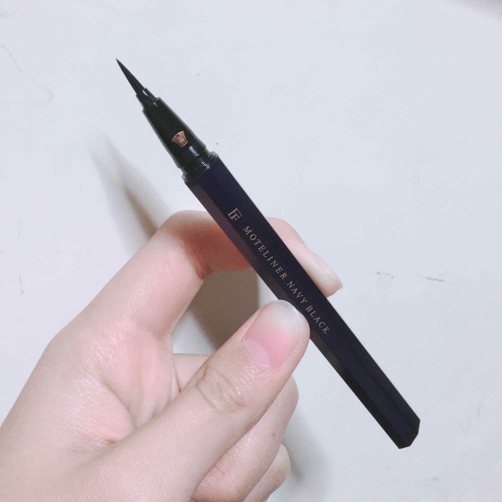 モテライナー リキッド/UZU BY FLOWFUSHI/リキッドアイライナーを使ったクチコミ（3枚目）