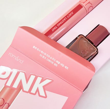 ジューシーラスティングティント/rom&nd/リップティントを使ったクチコミ(6枚目)