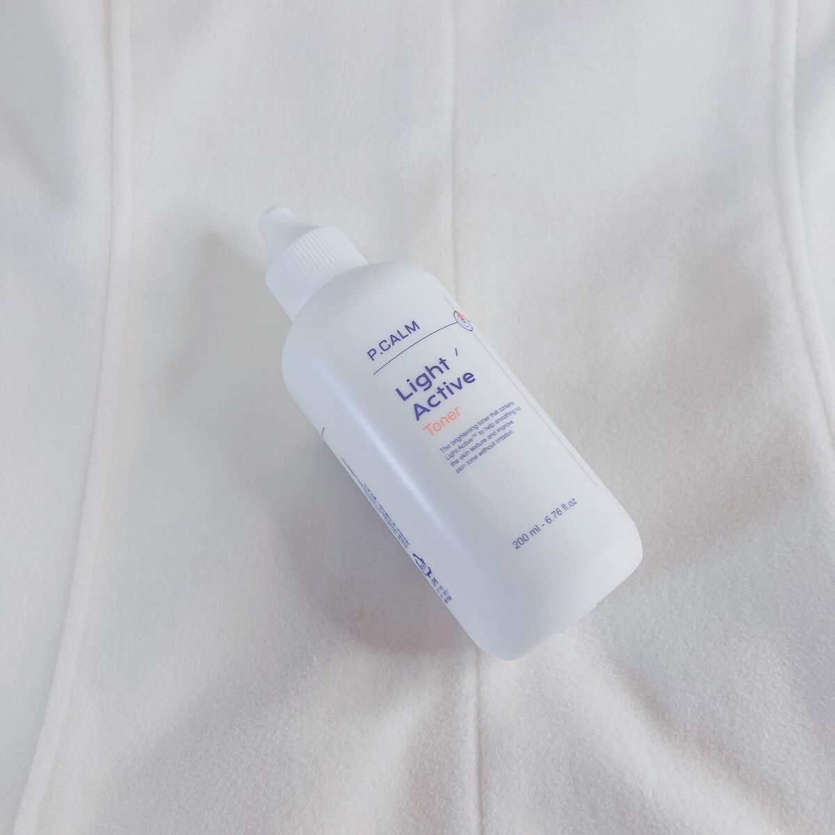 ライトアクティブトナー/P.CALM/化粧水を使ったクチコミ(4枚目)