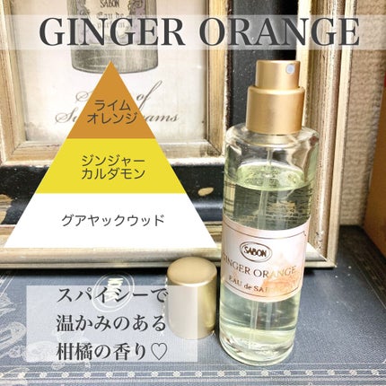 オー ドゥ サボン 30mL ジンジャー・オレンジ/SABON/香水(レディース)の画像