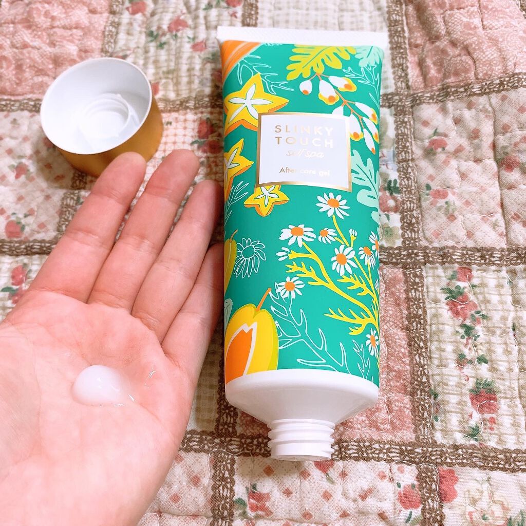 アフターケアジェル /スリンキータッチ セルフスパ/ボディローションを使ったクチコミ（3枚目）