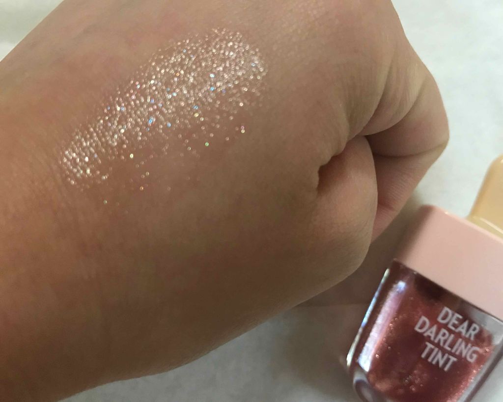 ディアダーリン ウォータージェルティント (アイスティント)/ETUDE/口紅を使ったクチコミ(2枚目)