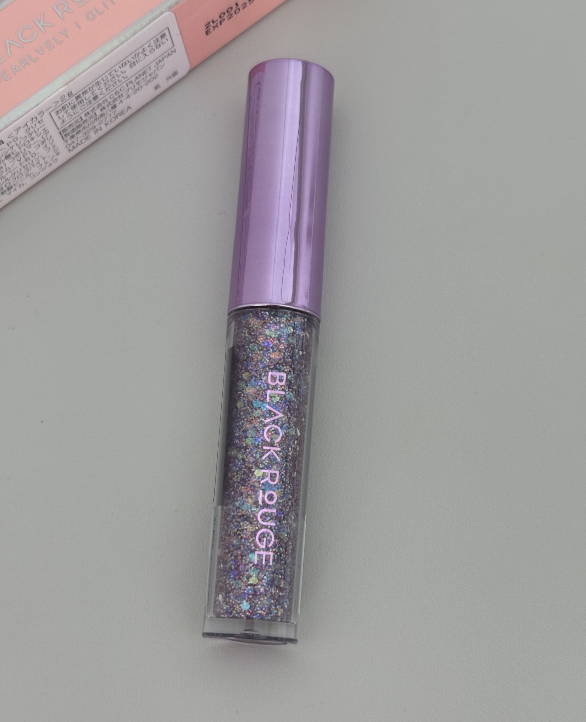 パールブリーアイグリッター/BLACK ROUGE/グリッターを使ったクチコミ（2枚目）