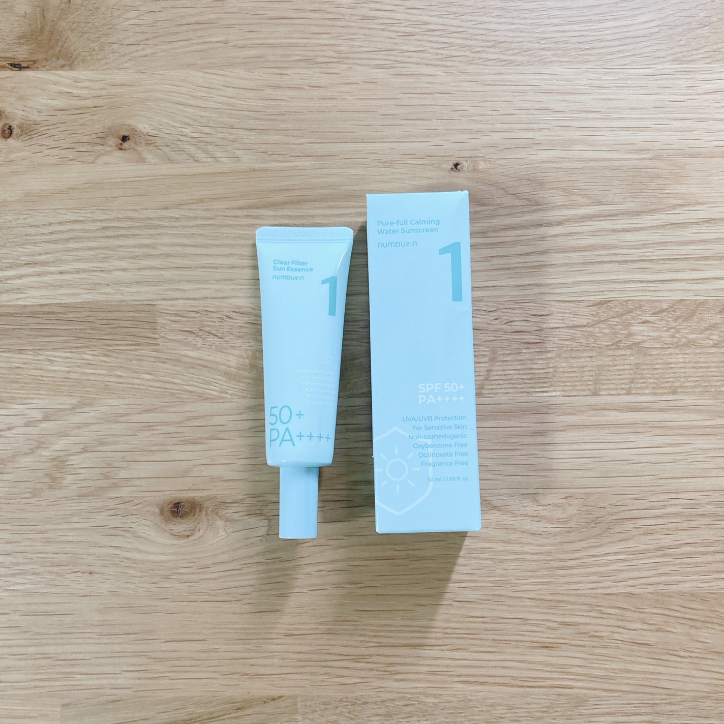 1番 青草水分コーティングUVクリーム/numbuzin/フェイスクリームを使ったクチコミ(1枚目)