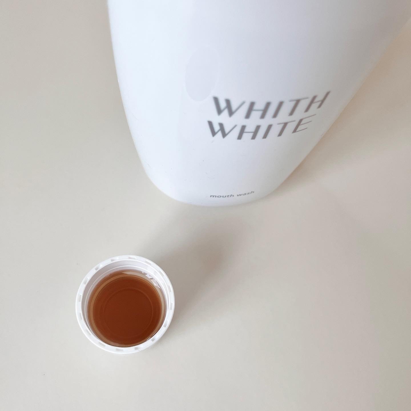 ホワイトニング マウスウォッシュ /WHITH WHITE/マウスウォッシュ・スプレーを使ったクチコミ（2枚目）