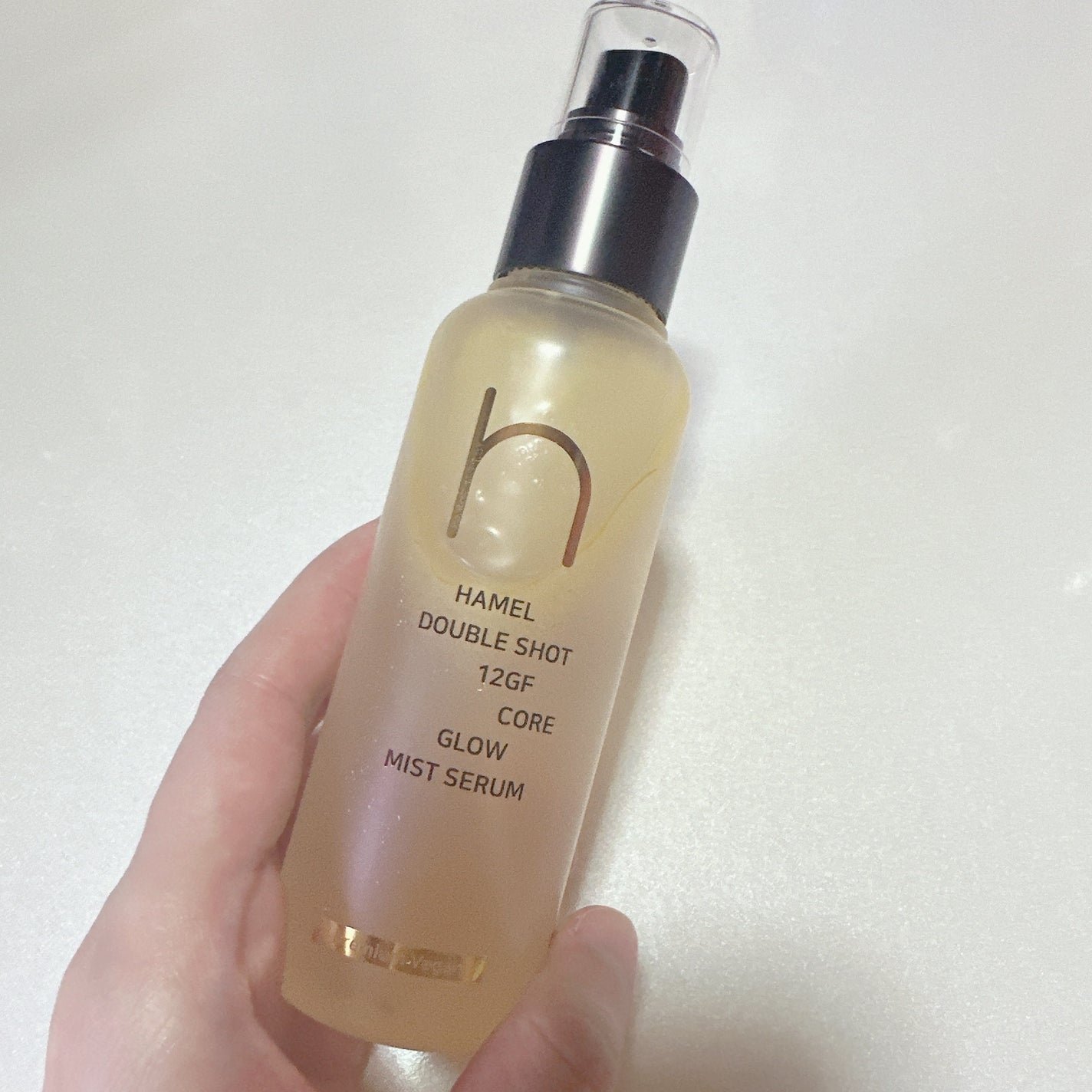 ダブルショット12GFコアグロウミストセラム/HAMEL/美容液を使ったクチコミ(2枚目)