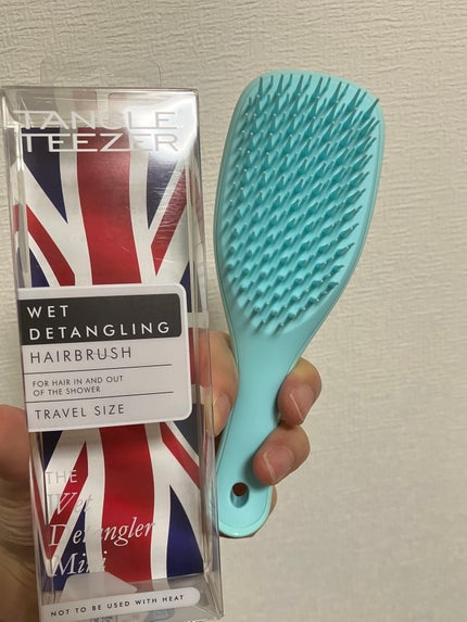 タングルティーザー ザ・アルティメットディタングラー ミニ/TANGLE TEEZER/ヘアブラシを使ったクチコミ(4枚目)