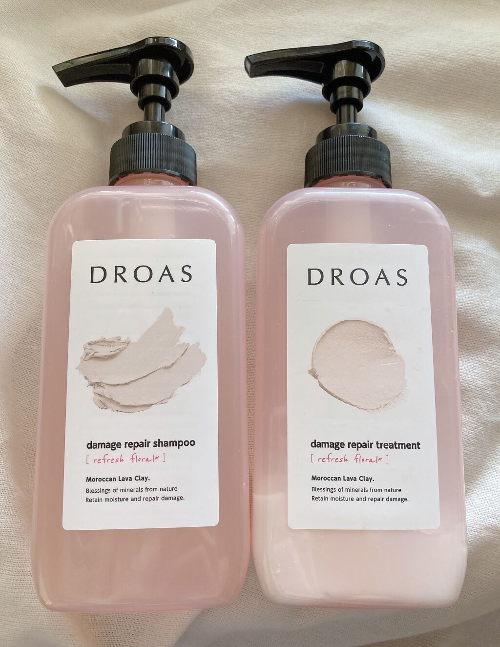 ダメージリペアシャンプー／トリートメント/DROAS/市販シャンプーを使ったクチコミ（1枚目）