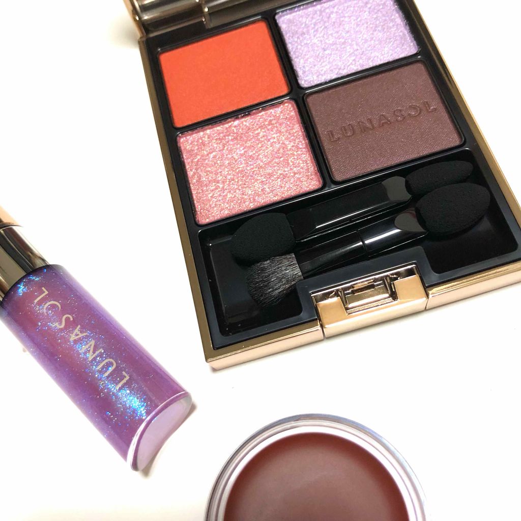 ホリデーフェイバリット2019/LUNASOL/メイクアップキットを使ったクチコミ(2枚目)