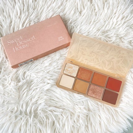 ビーマイスウィートデザートハウスパレット/Milk Touch/アイシャドウパレットを使ったクチコミ(5枚目)