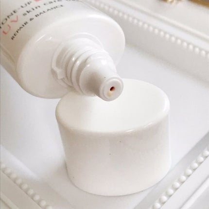 リペア&バランス スキンケアUVベース<トーンアップローズ>/Repair&Balance/日焼け止めクリームを使ったクチコミ(3枚目)