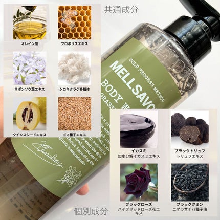 ボディウォッシュ グラースデイズ/Mellsavon/ボディソープを使ったクチコミ(5枚目)