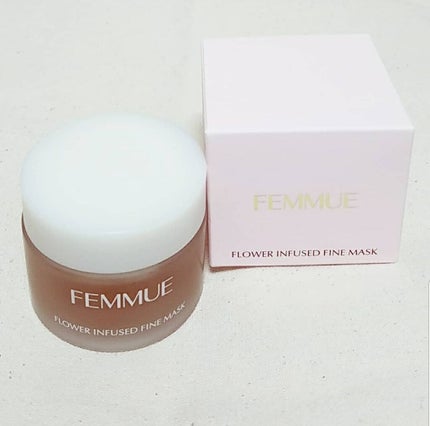 フラワーインフューズド ファインマスク/FEMMUE/洗い流すパック・マスクを使ったクチコミ(1枚目)