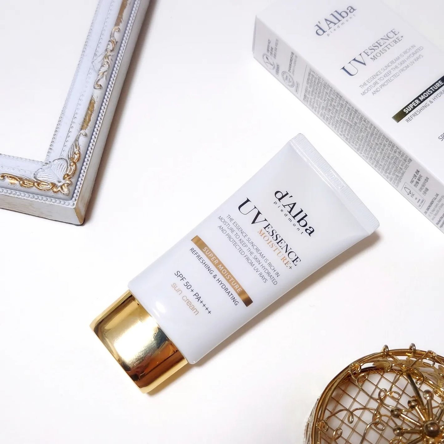 スーパーモイスチャーエッセンスサンクリーム/ダルバ/日焼け止めクリームを使ったクチコミ(1枚目)