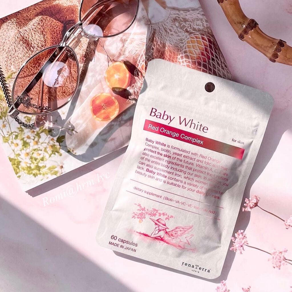 Baby White 60粒/renaTerra/美容サプリメントを使ったクチコミ(1枚目)