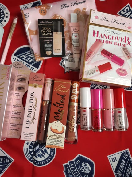 メルテッド リキッド マット ロングウェア リップスティック/Too Faced/口紅を使ったクチコミ(2枚目)