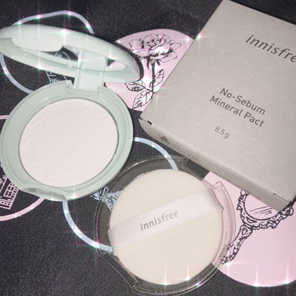 ノーセバム ミネラルパクト N/innisfree/プレストパウダーを使ったクチコミ(1枚目)