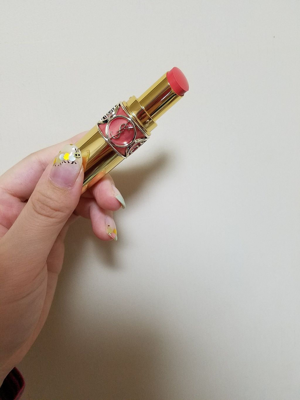 ルージュ ヴォリュプテ シャイン/YVES SAINT LAURENT BEAUTE/口紅を使ったクチコミ(1枚目)