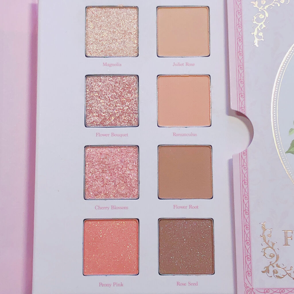 シャドウパレット 08 フラワーブック/dasique/アイシャドウパレットを使ったクチコミ（3枚目）