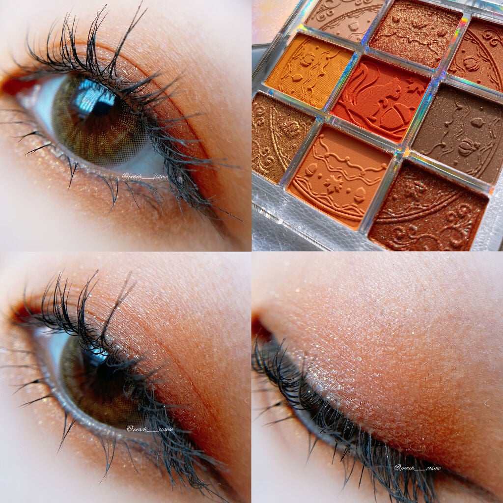 クォーツ 9色アイシャドウパレット(ドリームランドアイシャドウ)/ZEESEA/アイシャドウパレットを使ったクチコミ(8枚目)